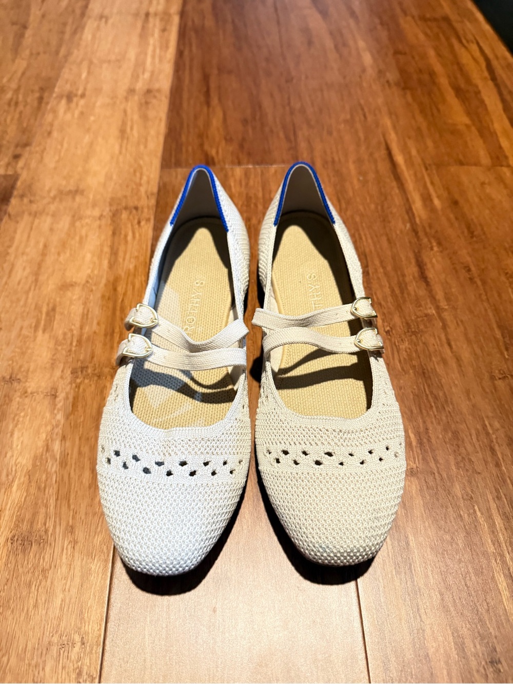 Rothy Double Buckle Mary Jane Flats